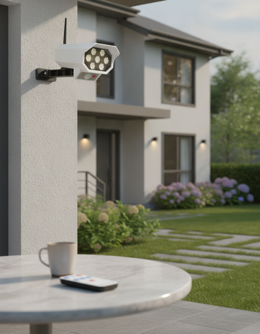 Luz de Seguridad con Sensor de Movimiento